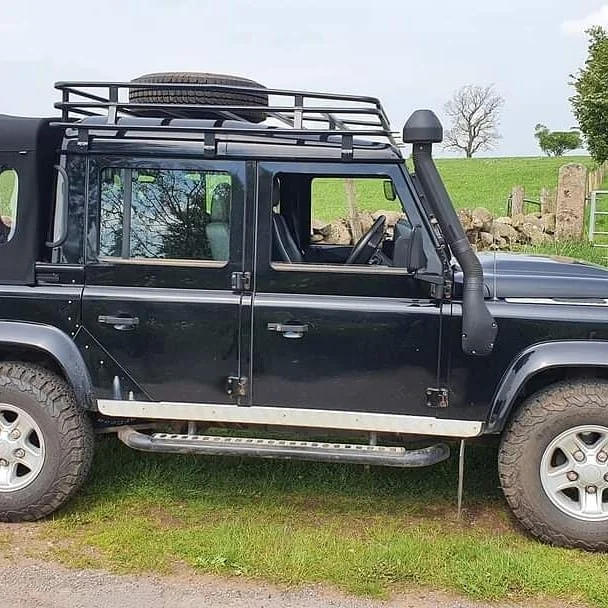 MCB 4x4 Defender 110 Crew Cab Expedition Roof Rack – handmade steel roof rack for the Land Rover Defender 110 Crew Cab (photo 2 of 11)