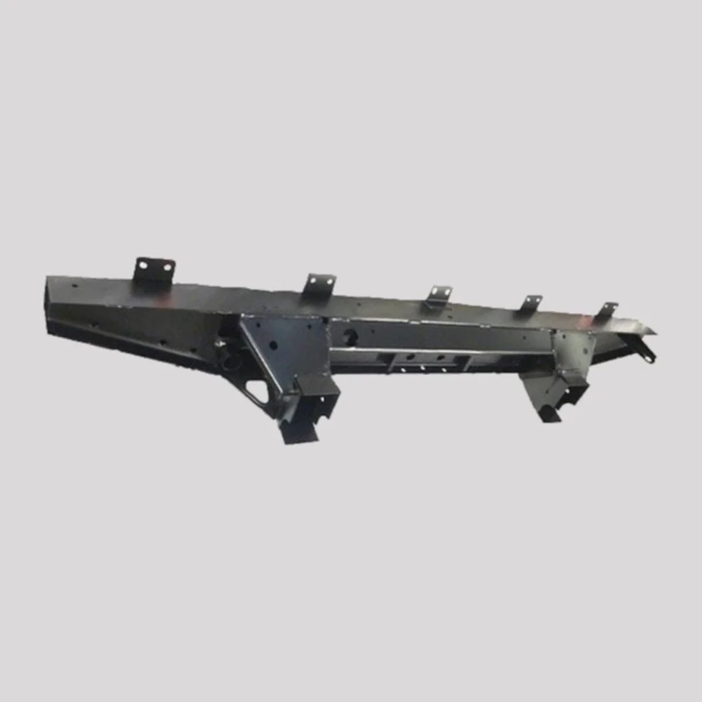 Defender 90 Tdi Rear Crossmember with 200mm Extensions – Standard, Black powder coated / Heavy duty, Black powder coated – DDS Metals