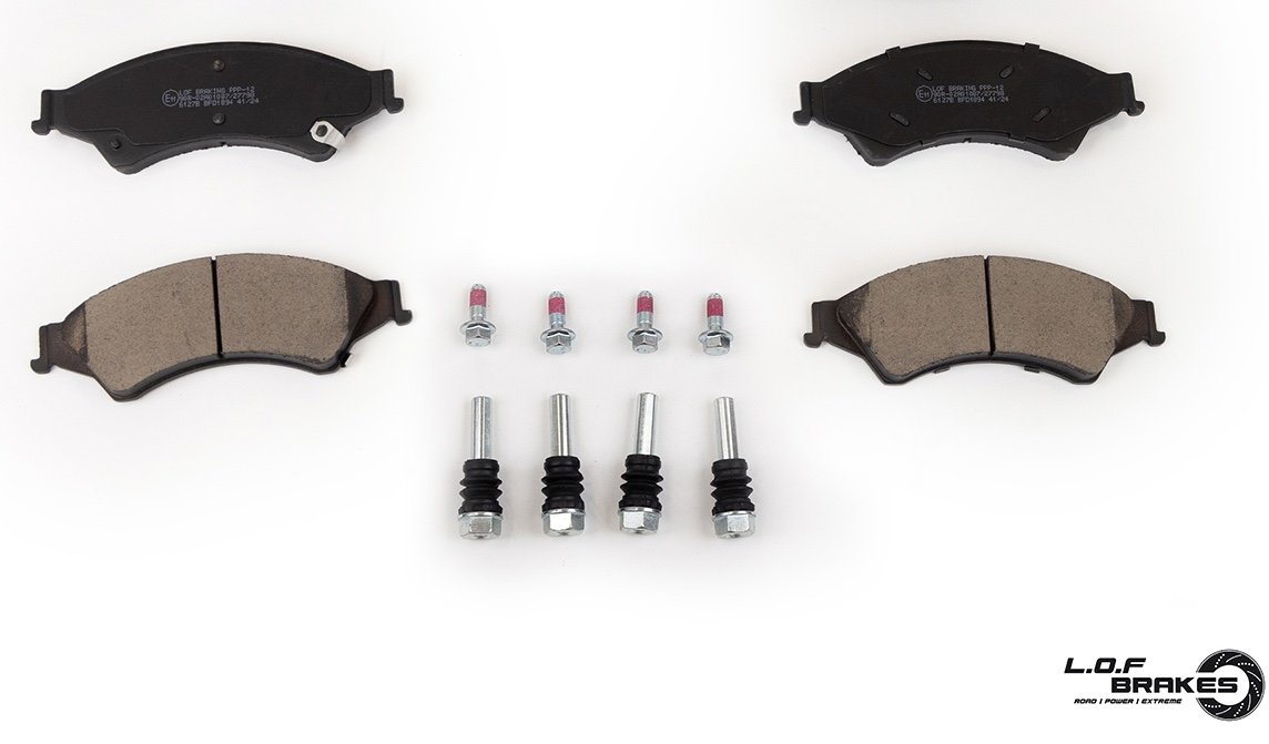 LOF Front Brake Pads - Ford Ranger 2.2/3.2 TDCi (11-on)