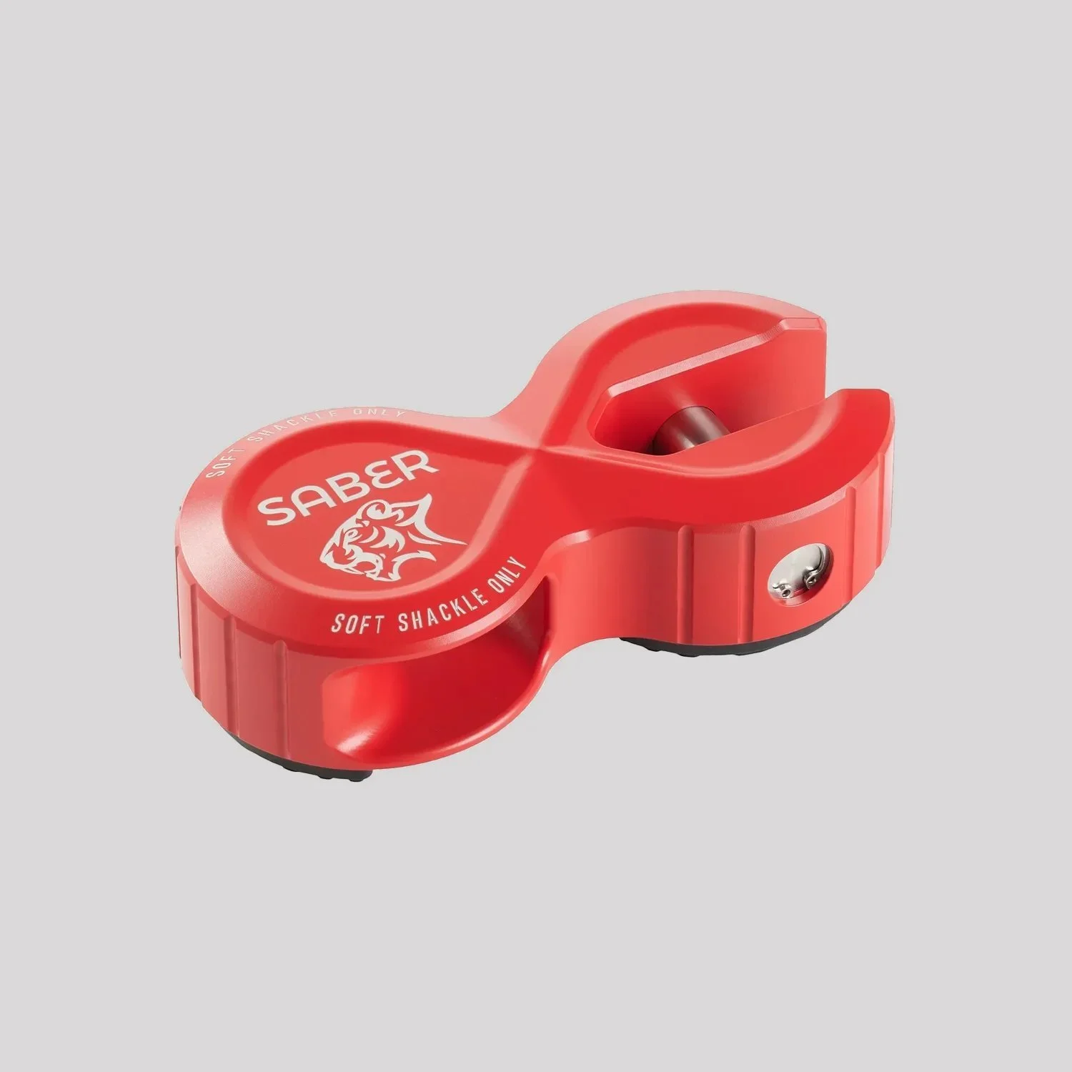 Saber Alloy Winch Shackle Pro – Cerakote Red – Saber Offroad