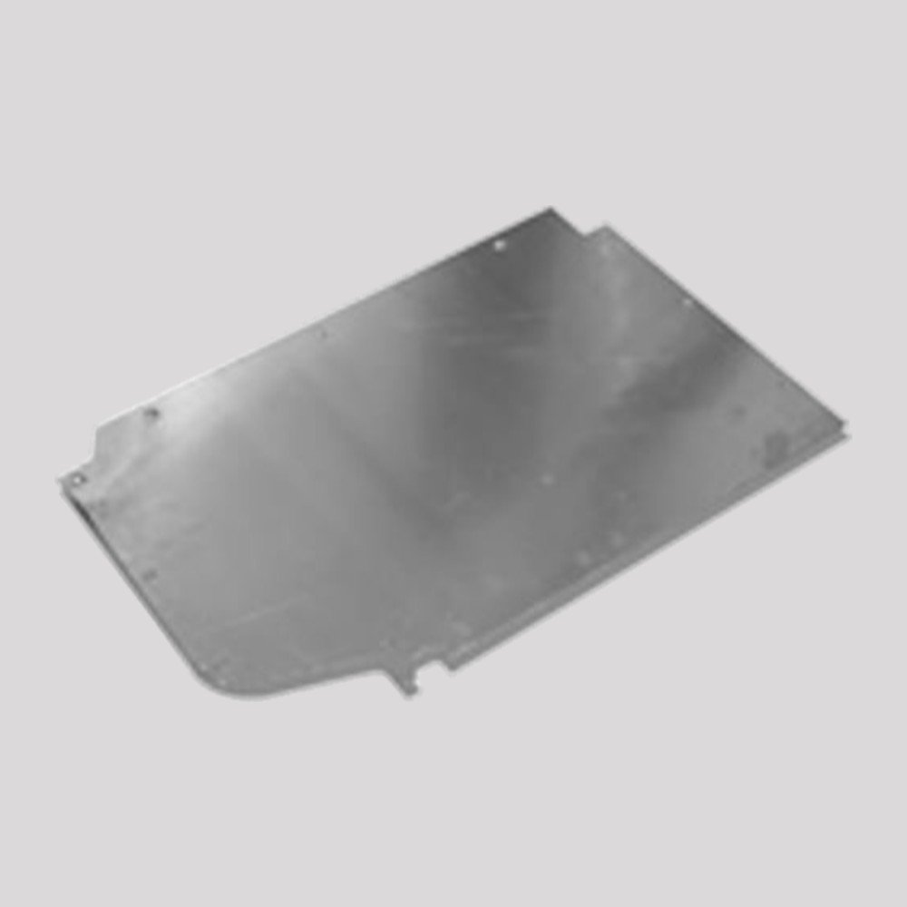 Defender 300Tdi, Td5 & V8 Front Floor Plate – Right, Plain aluminium – DDS Metals