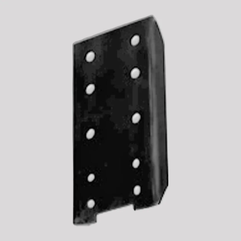 Series 2A & 3 Military / Airportable Towing Drop Plate – Black powder coated – DDS Metals
