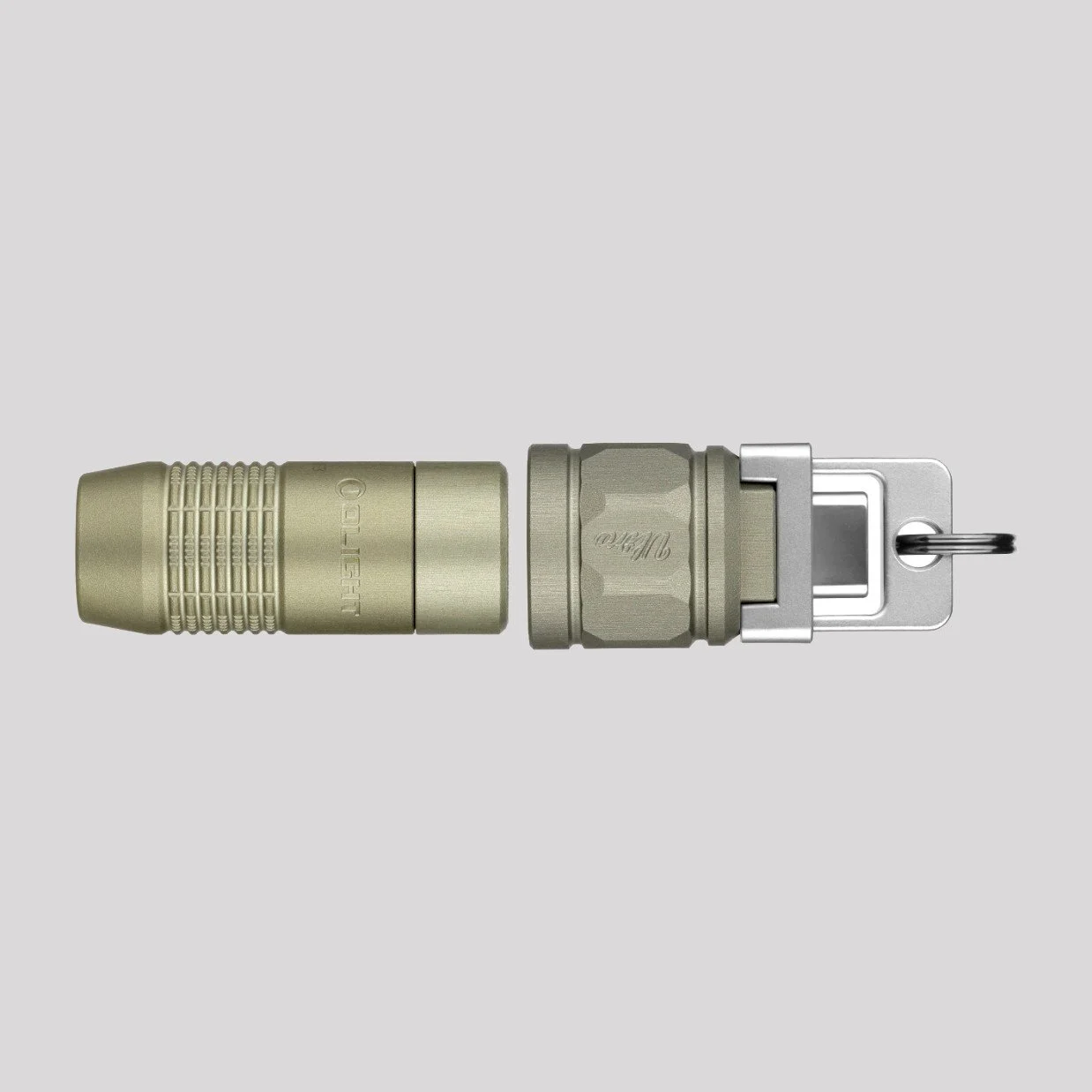 Olight iUltra OAL rechargeable keychain torch in Olive Green (photo 6 of 8)