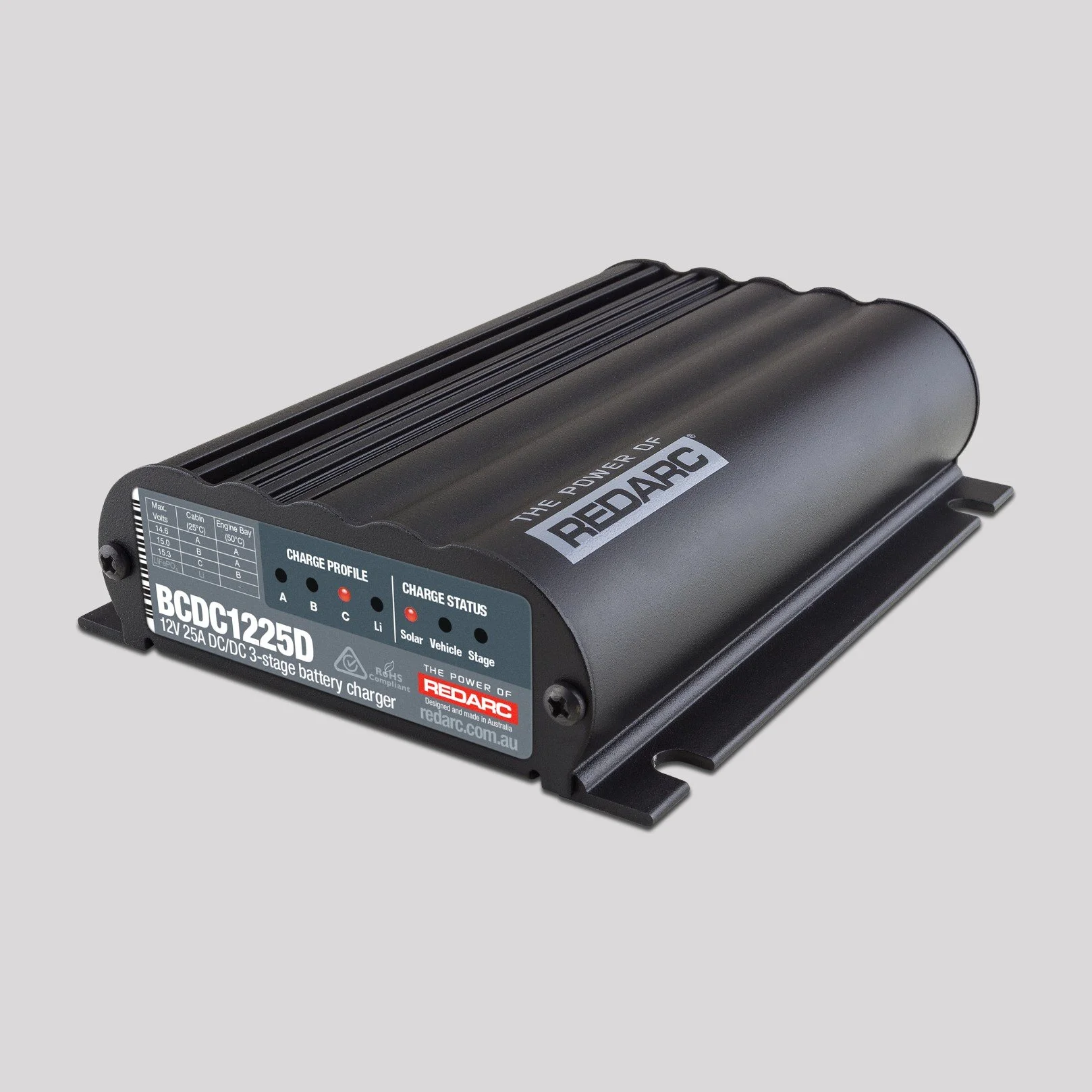 REDARC 12V 25A DC-DC 3 Stage Battery Charger with MPPT Solar (BCDC1225D) (photo 1 of 5)