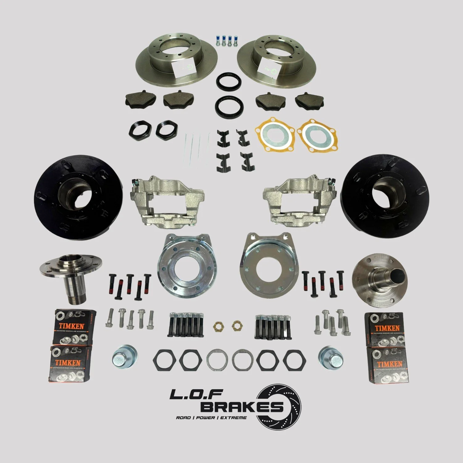 LOF Land Rover Series Rear Disc Brake Conversion Kit - view 2