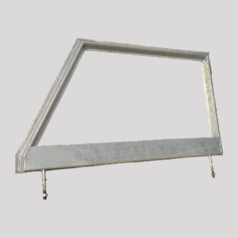 Series 2 Front Door Top – Right, Unglazed, Galvanised – DDS Metals