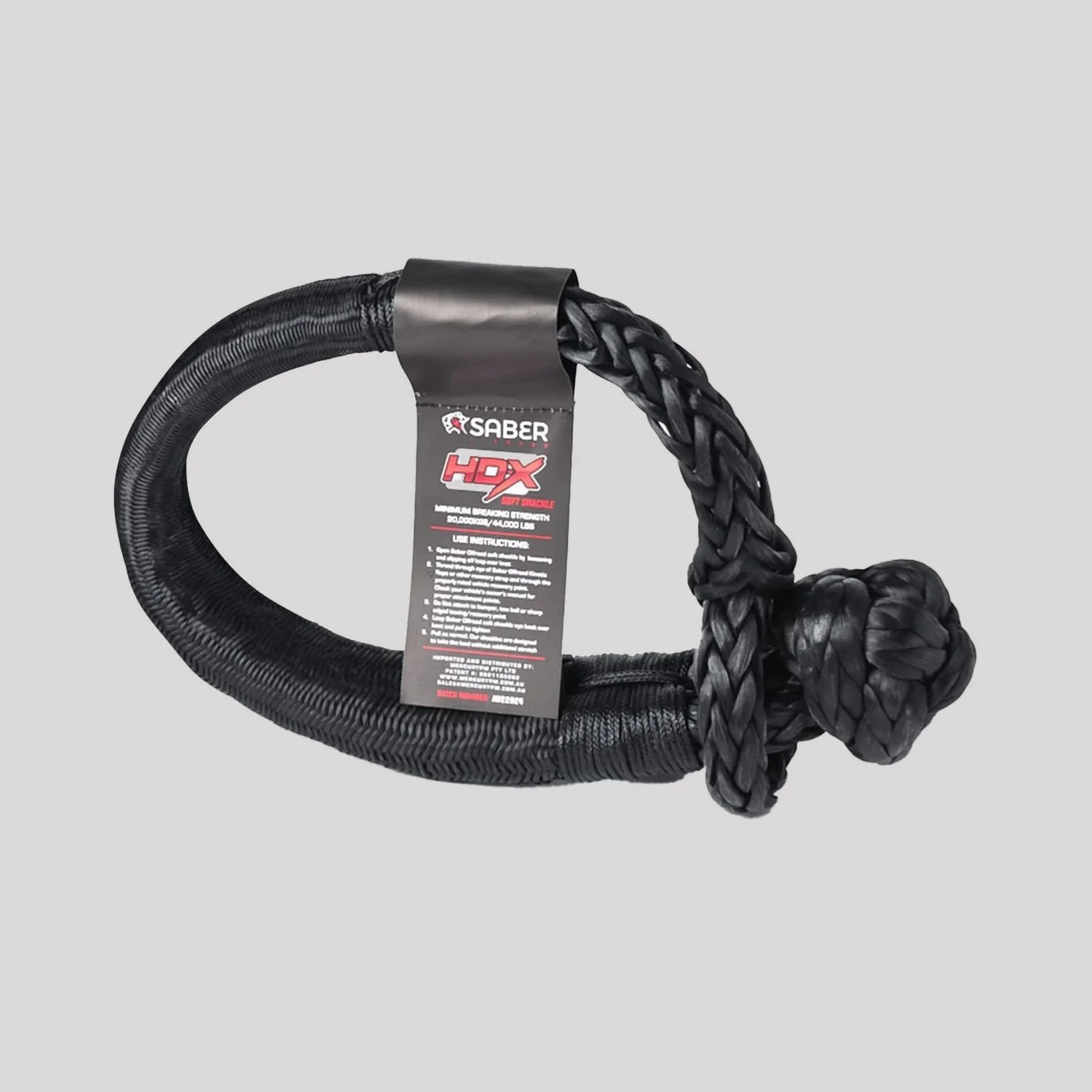 Saber 12K Heavy Duty Kinetic Recovery Kit – Saber Offroad