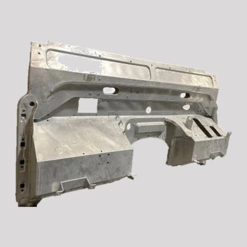 Defender 300Tdi Bulkhead – Left-hand drive, Closed vent (Puma style), Galvanised – DDS Metals