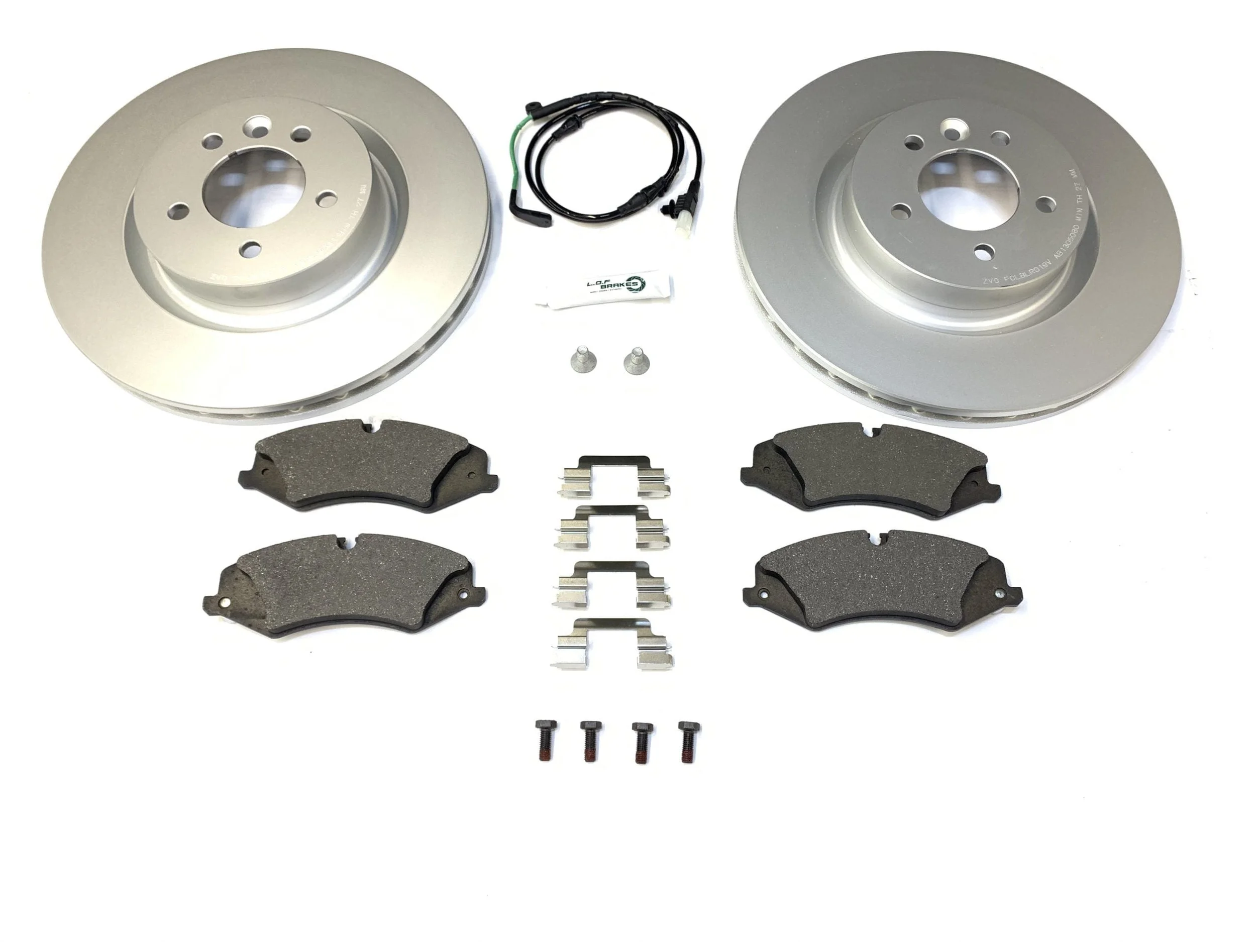 LOF ROADspec Front Brake Kit - Disco 4 3.0 SDV6