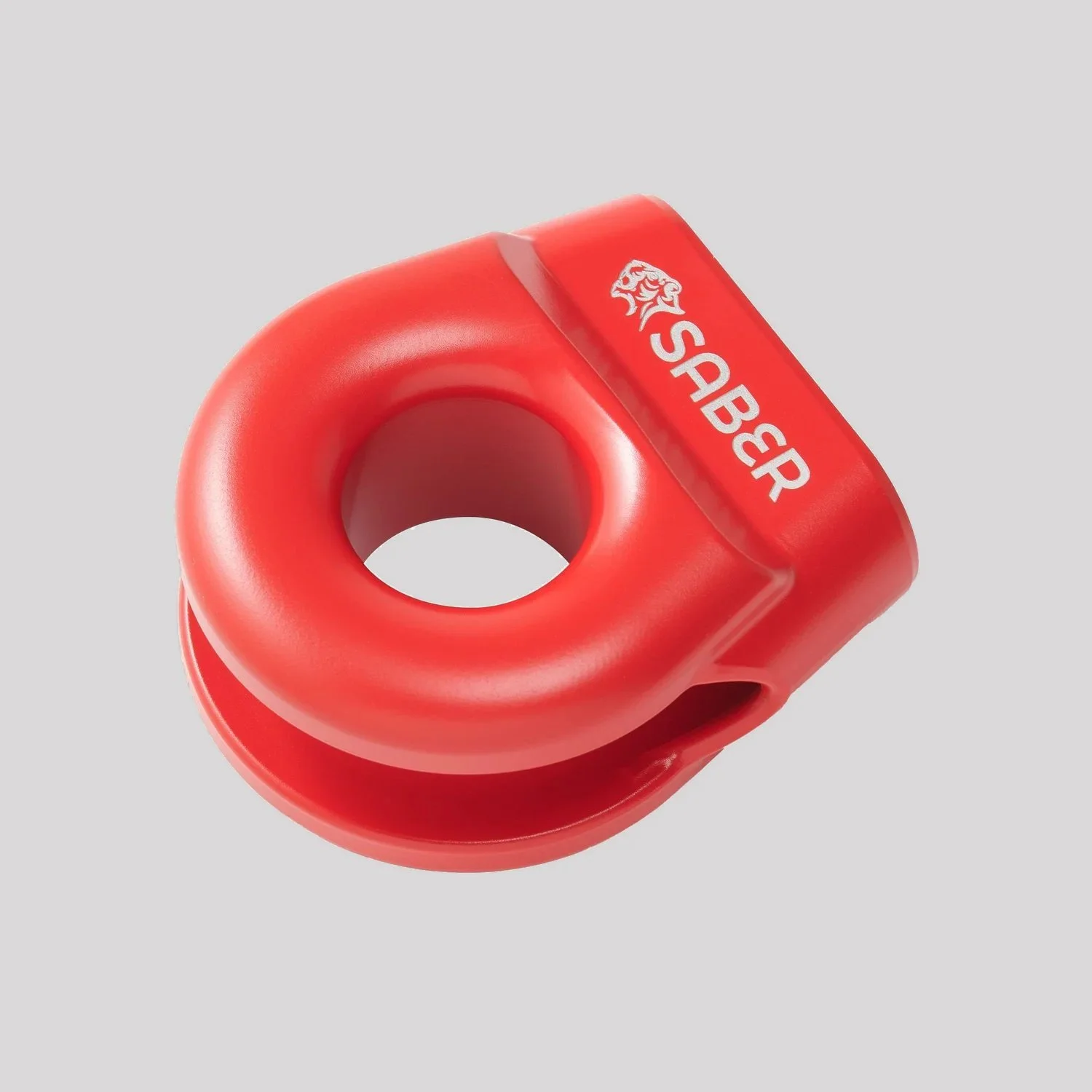 Saber Aluminium Spliced Winch Thimble - V2 – Cerakote Red – Saber Offroad