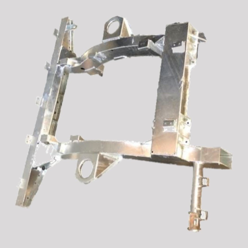 Defender 90 Tdi Rear Half Chassis (1400mm Legs) – Galvanised – DDS Metals