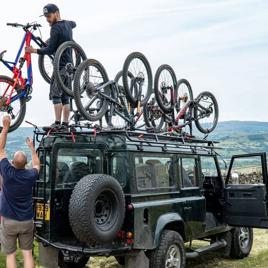 MCB 4x4 Defender 110 Flat Roof Rack – handmade steel roof rack for the Land Rover Defender 110 (photo 10 of 12)