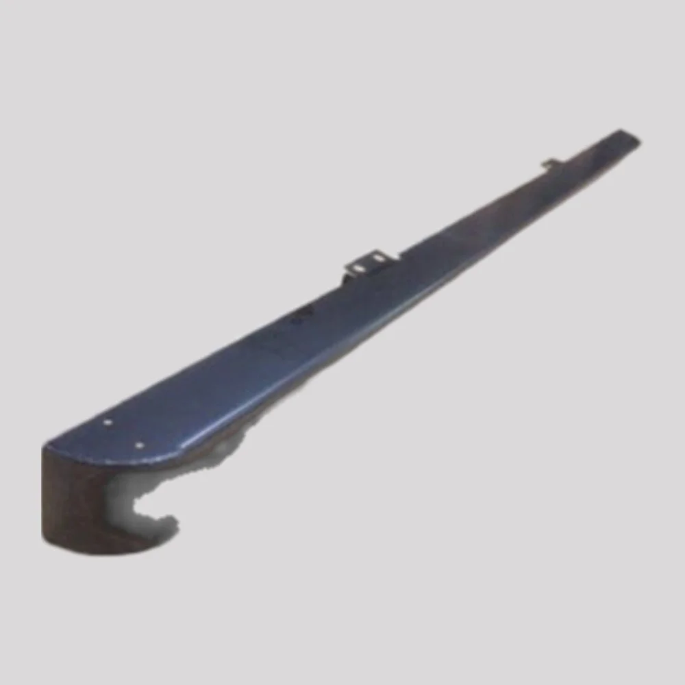 Defender 90 / 110 / 130 Front Bumper – With end cap holes, Black powder coated / With end cap holes, Zinc plated & powder coated – DDS Metals