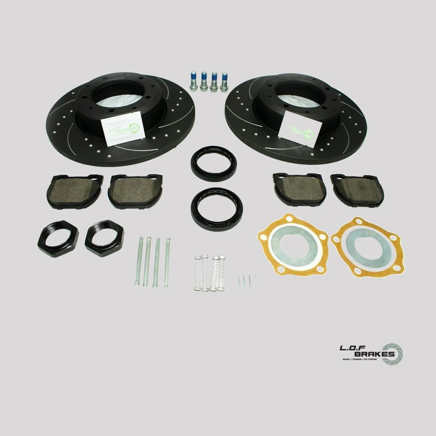 LOF POWERspec Rear Brake Kit - 110 & 130 (98-16)