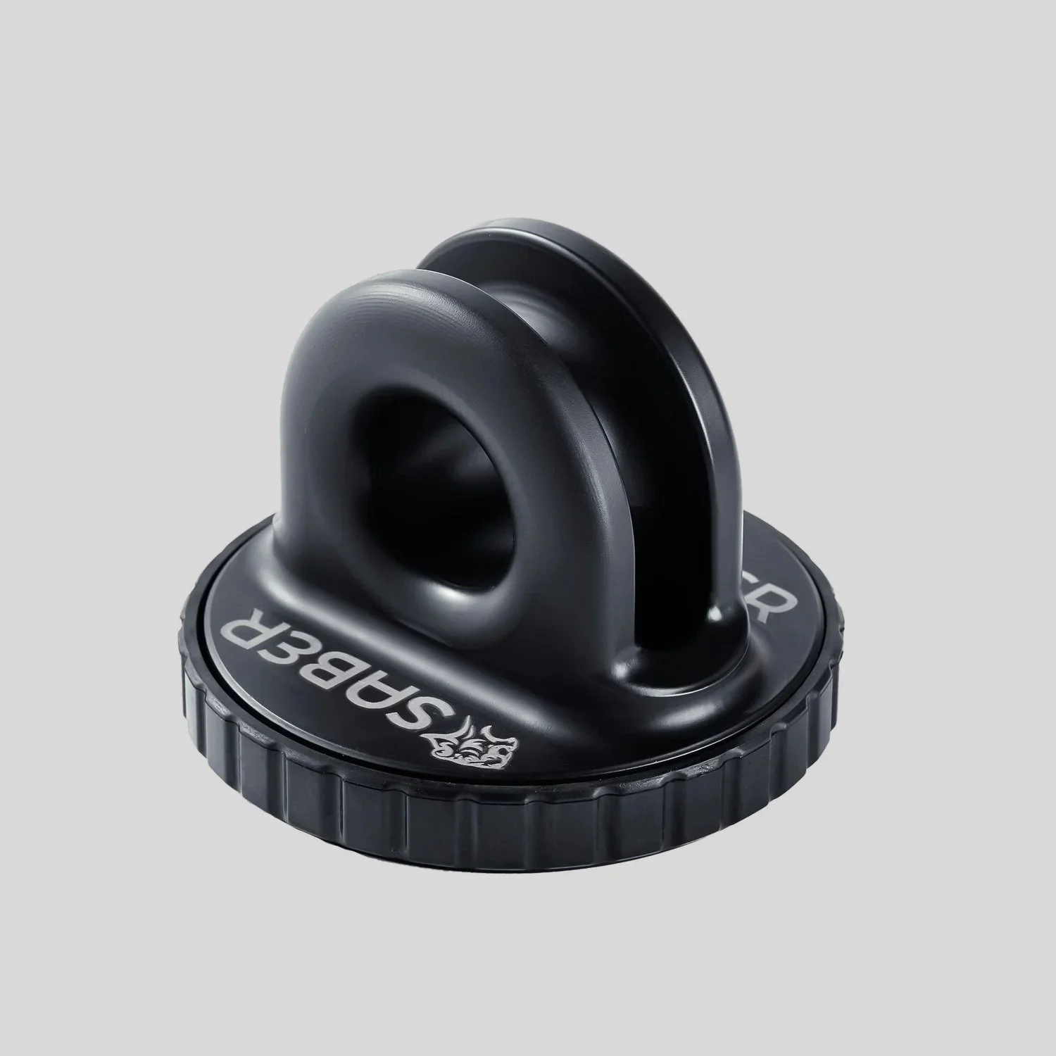 Saber Aluminium Spliced Winch Thimble PRO – Cerakote Black – Saber Offroad