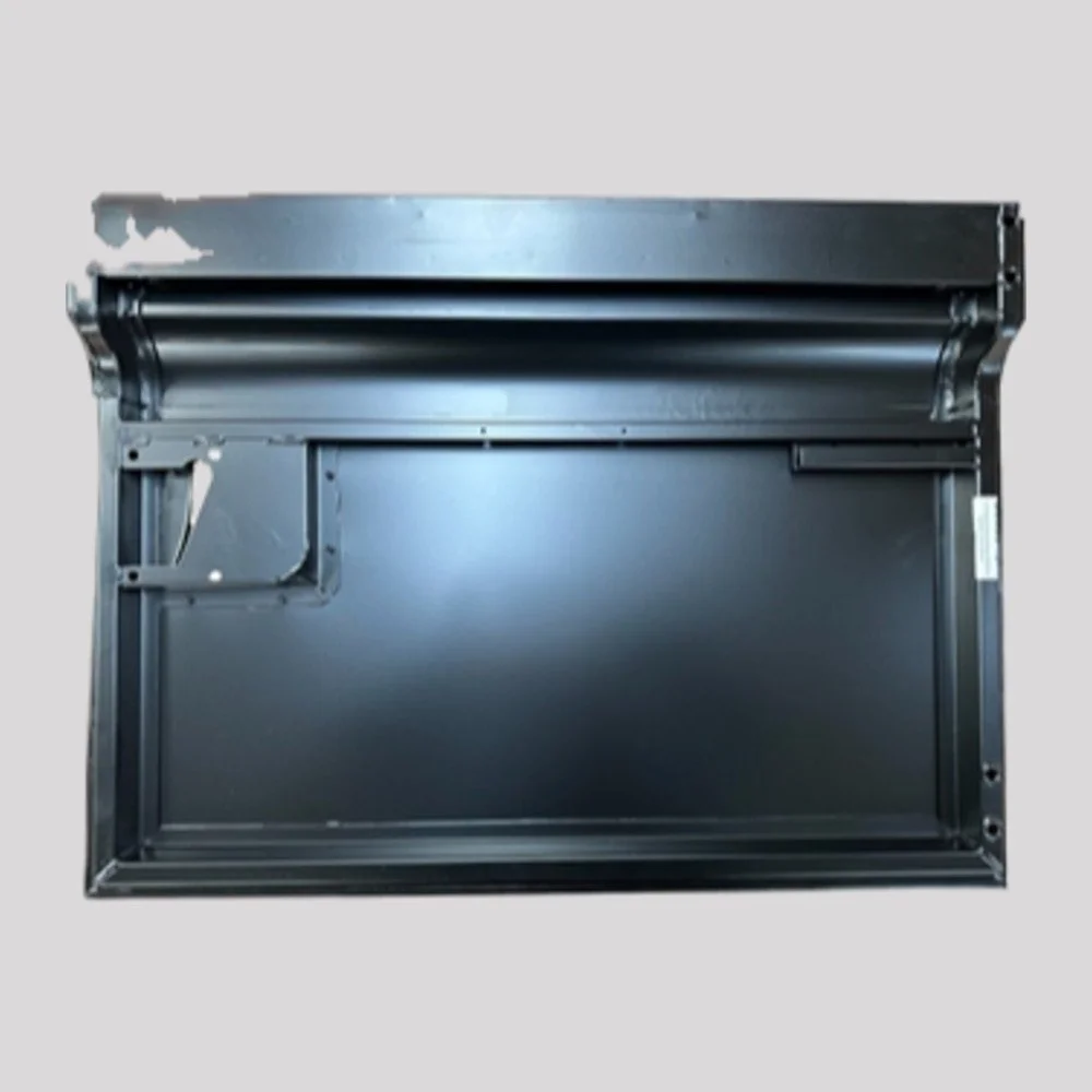 Series 2A / 3 Front Door Bottom – Left, Standard, no lock hole, Black powder coated – DDS Metals