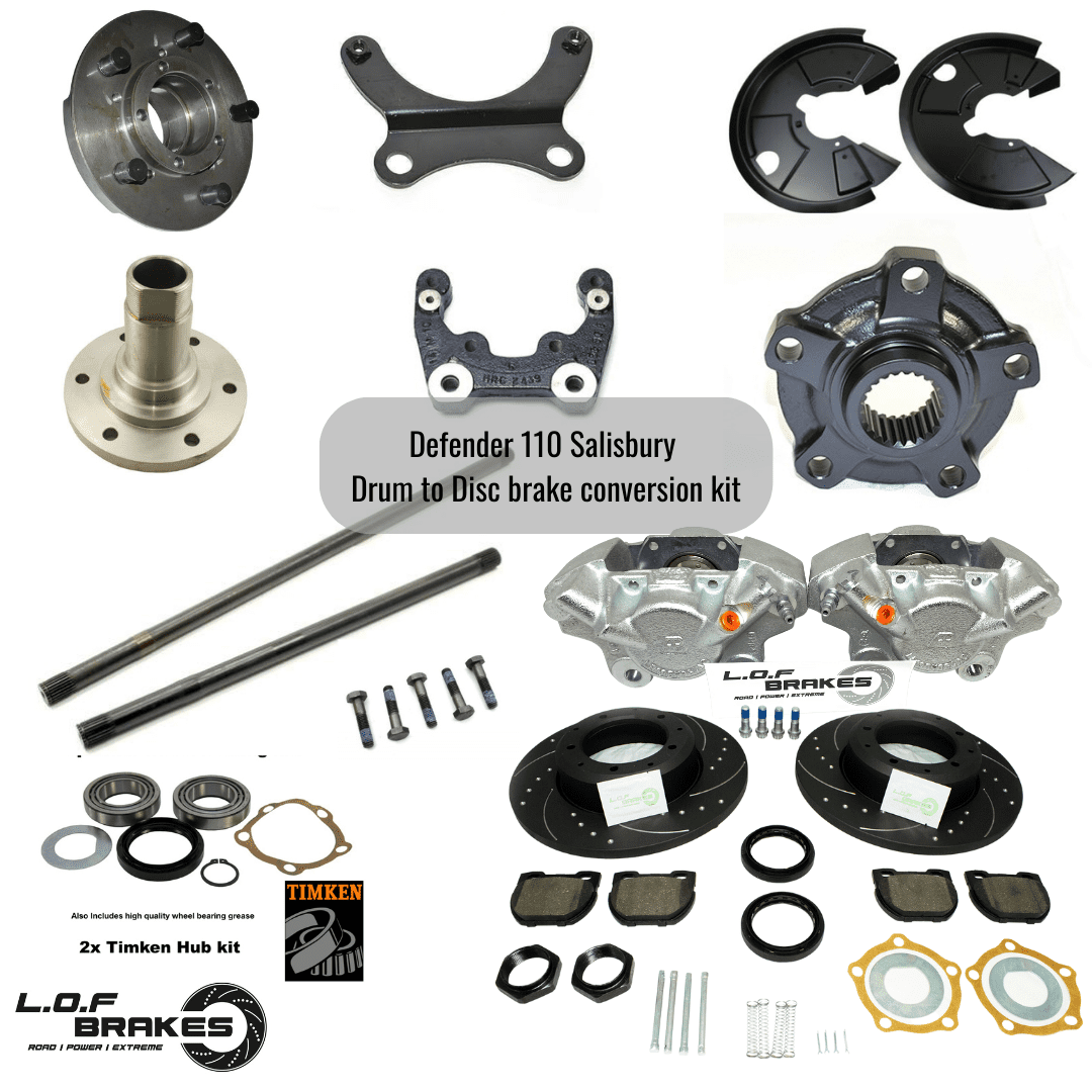 LOF Land Rover Salisbury Rear Disc Brake Conversion Kit