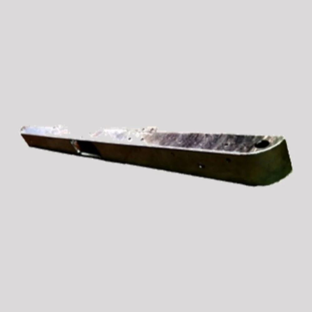 Defender Military / Wolf Front Bumper – Black powder coated – DDS Metals