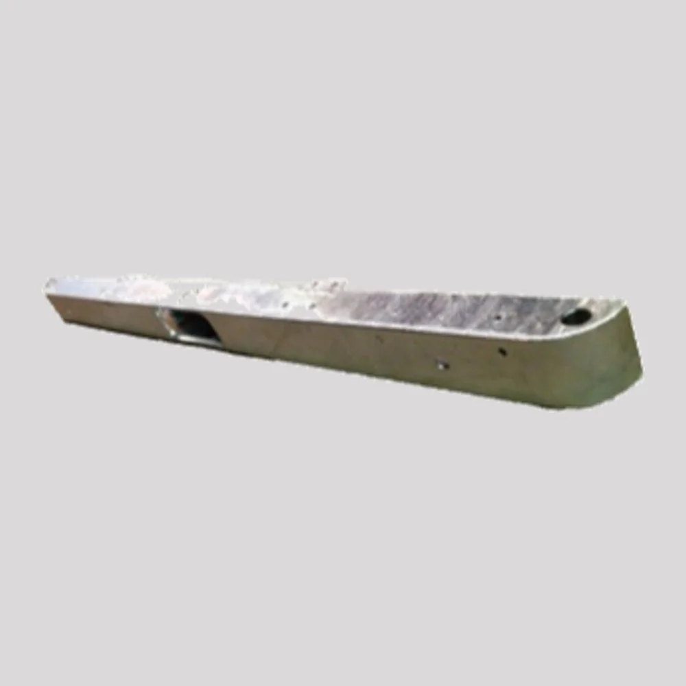 Defender Military / Wolf Front Bumper – Galvanised – DDS Metals