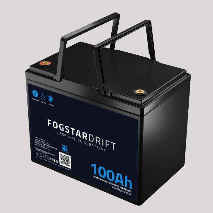 Fogstar Drift 100Ah Lithium Leisure Battery - 12V