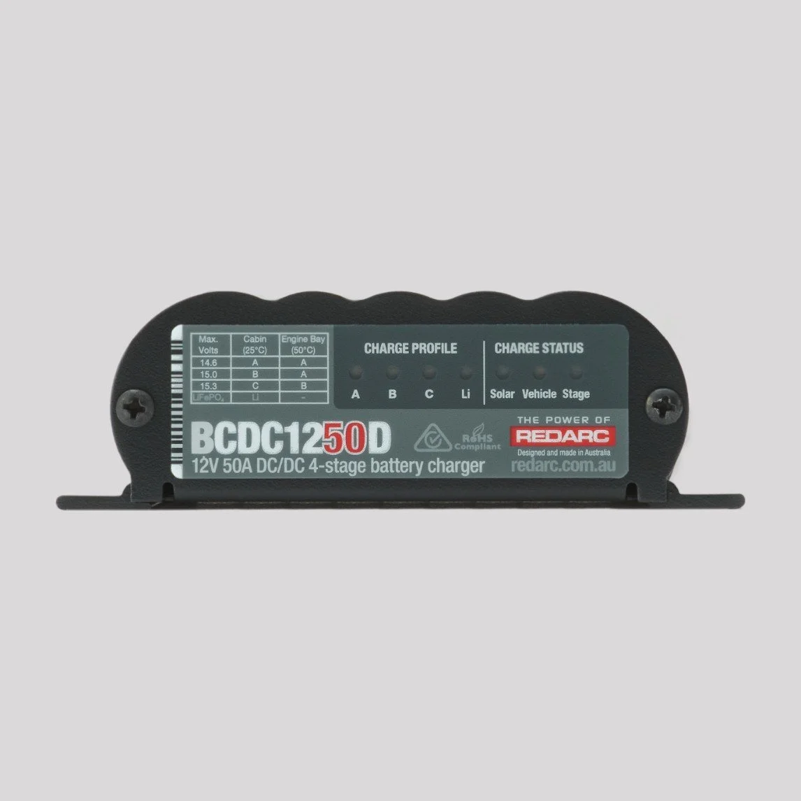 REDARC 12V 50A DC-DC 4 Stage Battery Charger with MPPT Solar (BCDC1250D) (photo 2 of 3)