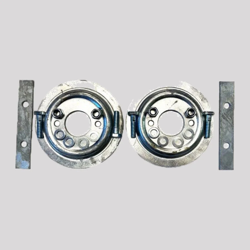 Rear Lower Coil Spring Seat Kit (Defender 90, Discovery 1, Range Rover Classic) – Galvanised – DDS Metals