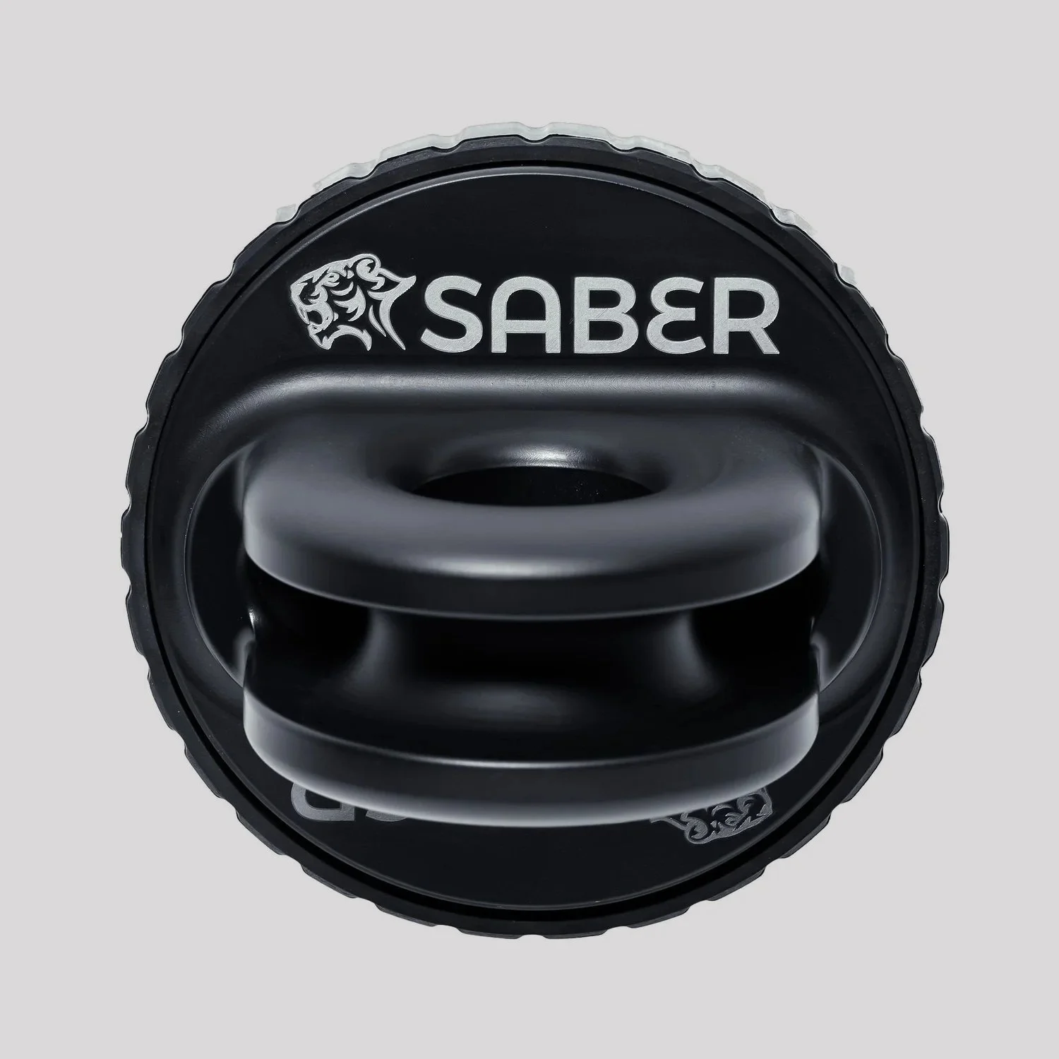 Saber Aluminium Spliced Winch Thimble PRO – Cerakote Black – Saber Offroad