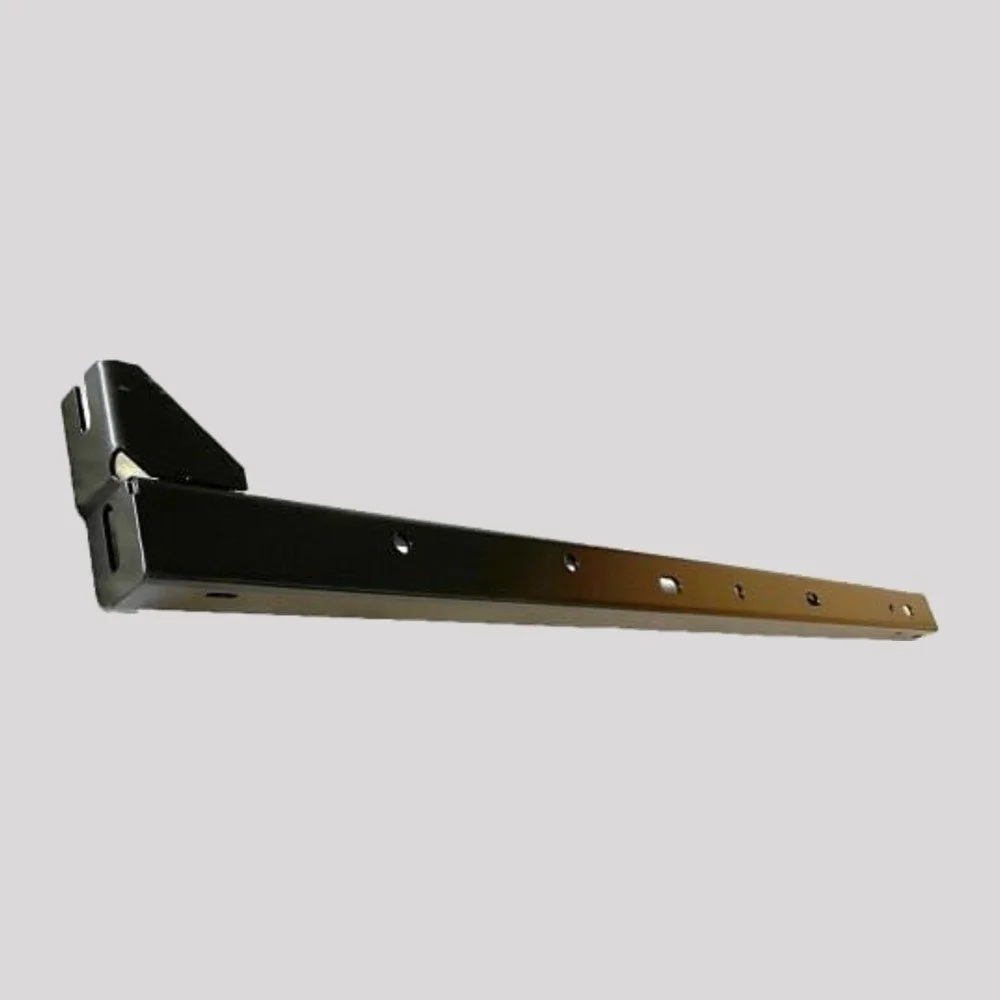 Series 88" / Defender 90 Sill Channel – Left, Black powder coated – DDS Metals