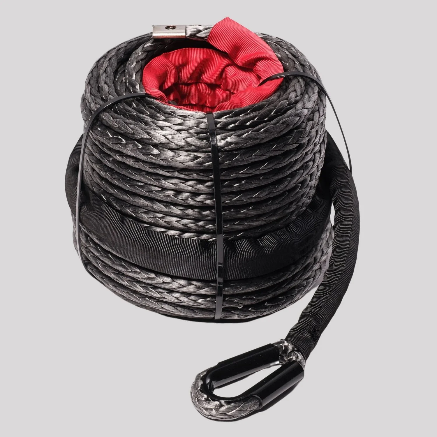 SaberPro Single Braided 30M Winch Rope (black) – Saber Offroad