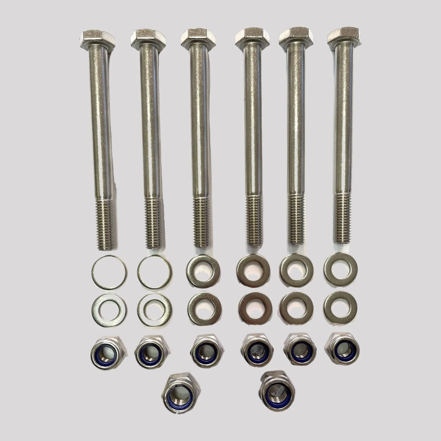 Rear Shock Mount Bolt Kit, A4-80 Stainless (Defender, Discovery 1, Range Rover Classic) – DDS Metals