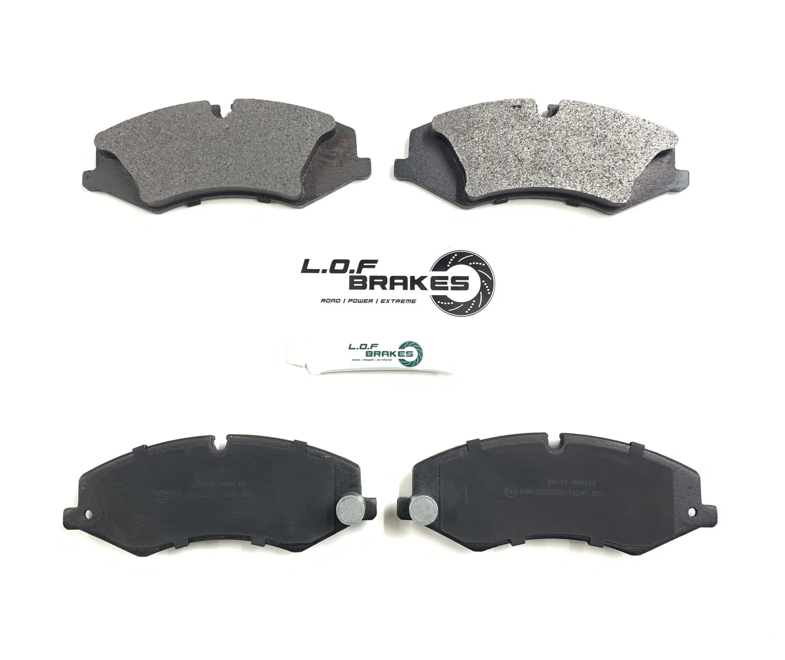 LOF POWERspec Front Brake Pads - Disco 4 SDV6 (10-16)