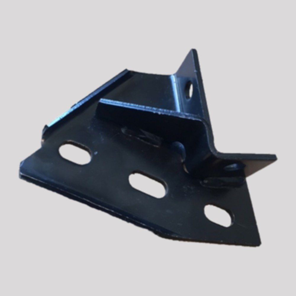 Defender High Capacity Front Chassis Frame Body Mounting Bracket – Black powder coated – DDS Metals