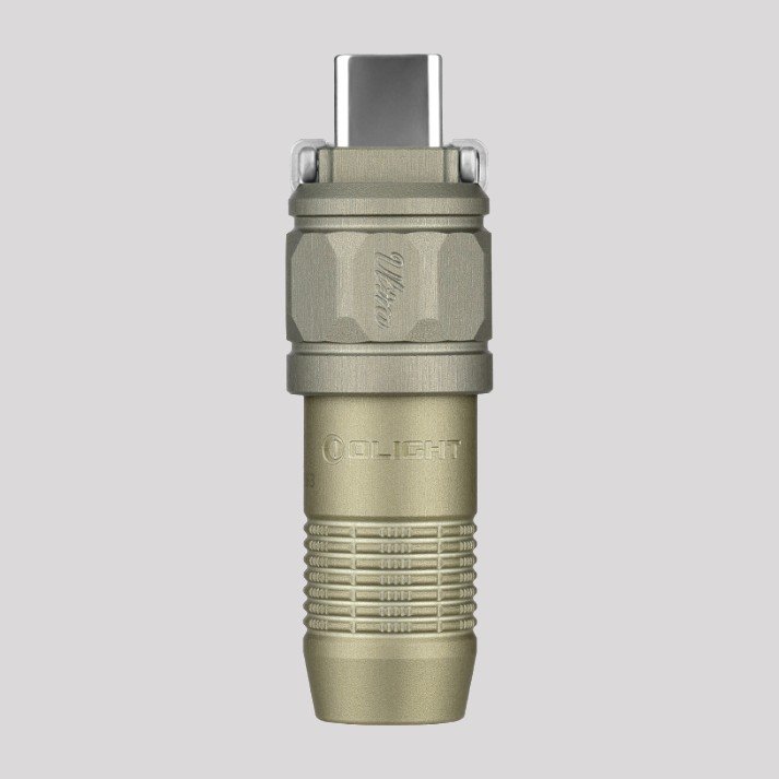 Olight iUltra OAL rechargeable keychain torch in Olive Green (photo 5 of 8)