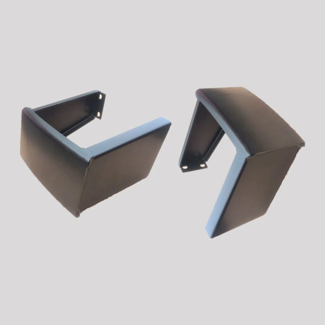 Defender Military Style Rear Bumperettes – Pair (left & right) – DDS Metals