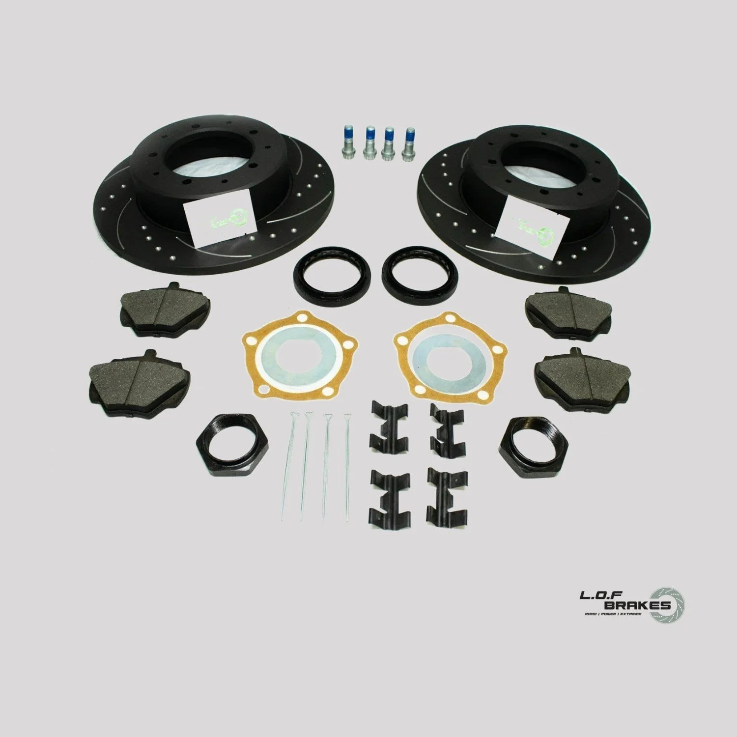 LOF POWERspec Rear Brake Kit - Disco 1