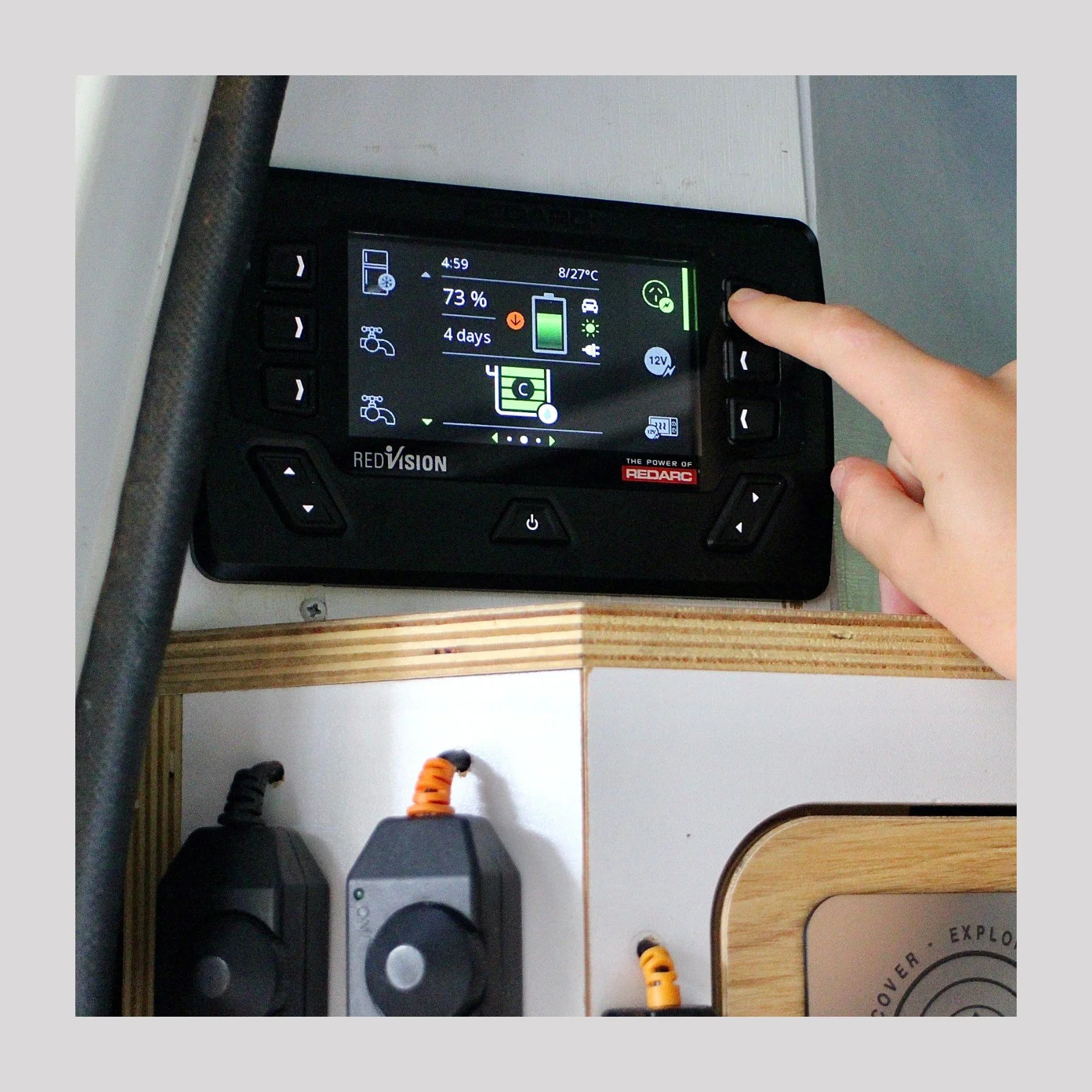 REDARC Manager30 Battery Management System with RedVision Display, UK Plug (BMS1230S3R-UK) (photo 4 of 4)