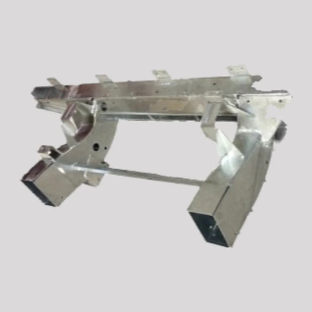 Defender 90 200Tdi Rear Crossmember with 470mm Extensions (1984-1996) – Standard, Galvanised / Heavy duty, Galvanised – DDS Metals