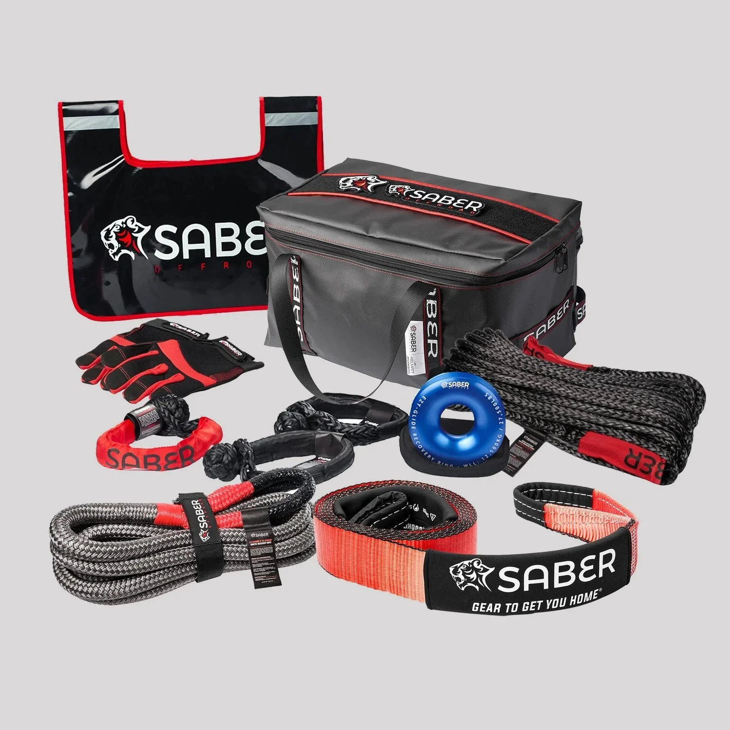 Saber 12K Ultimate Recovery Kit – Saber Offroad