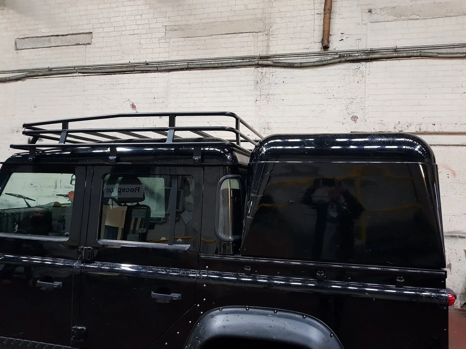 MCB 4x4 Defender 110 Crew Cab Expedition Roof Rack – handmade steel roof rack for the Land Rover Defender 110 Crew Cab (photo 4 of 11)