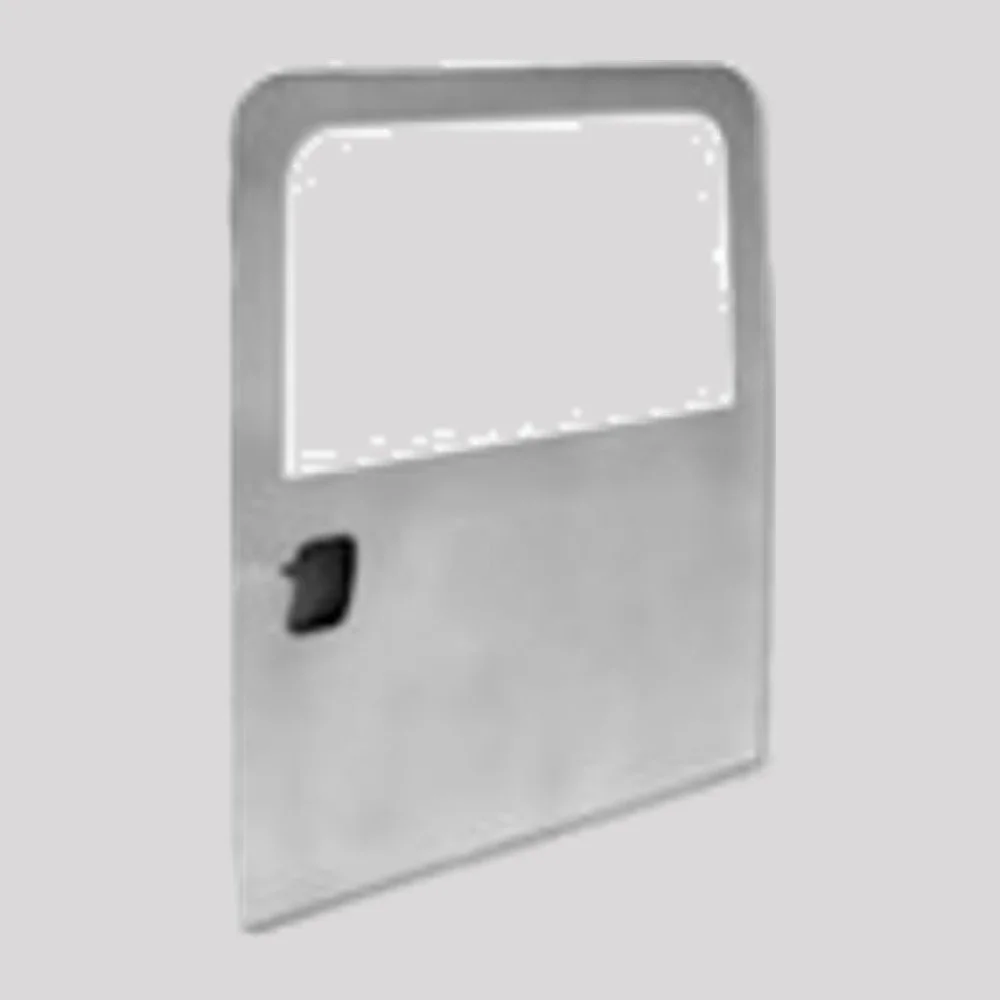 Series 2, 2A & 3 Safari Rear Door with Aluminium Skin – Heated glass – DDS Metals