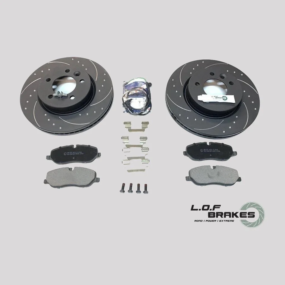LOF POWERspec Front Brake Kit - Land Rover Disco 3/4 2.7 TDV6