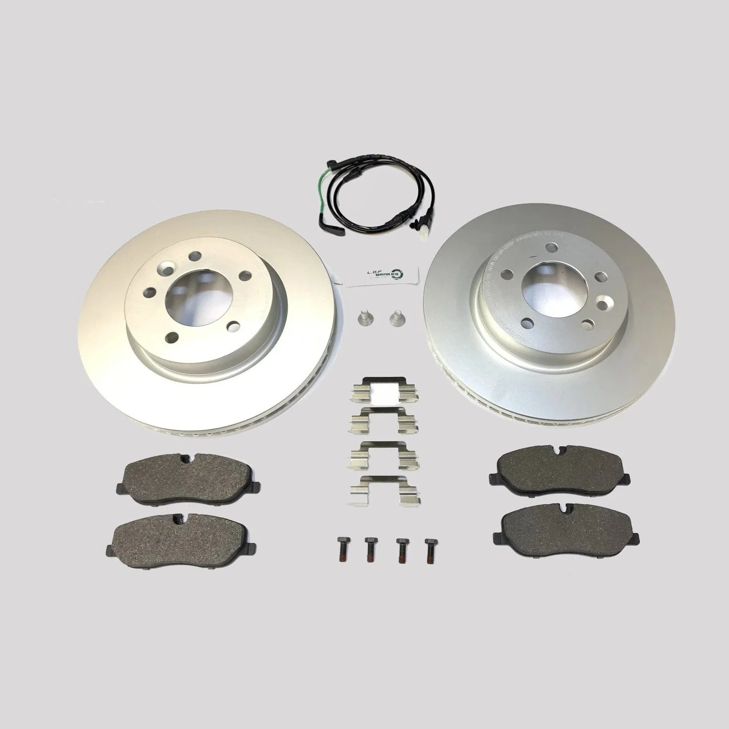 LOF ROADspec Front Brake Kit - Disco 3/4 2.7 TDV6