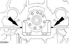 LR020609 rear crank seal fitting notes