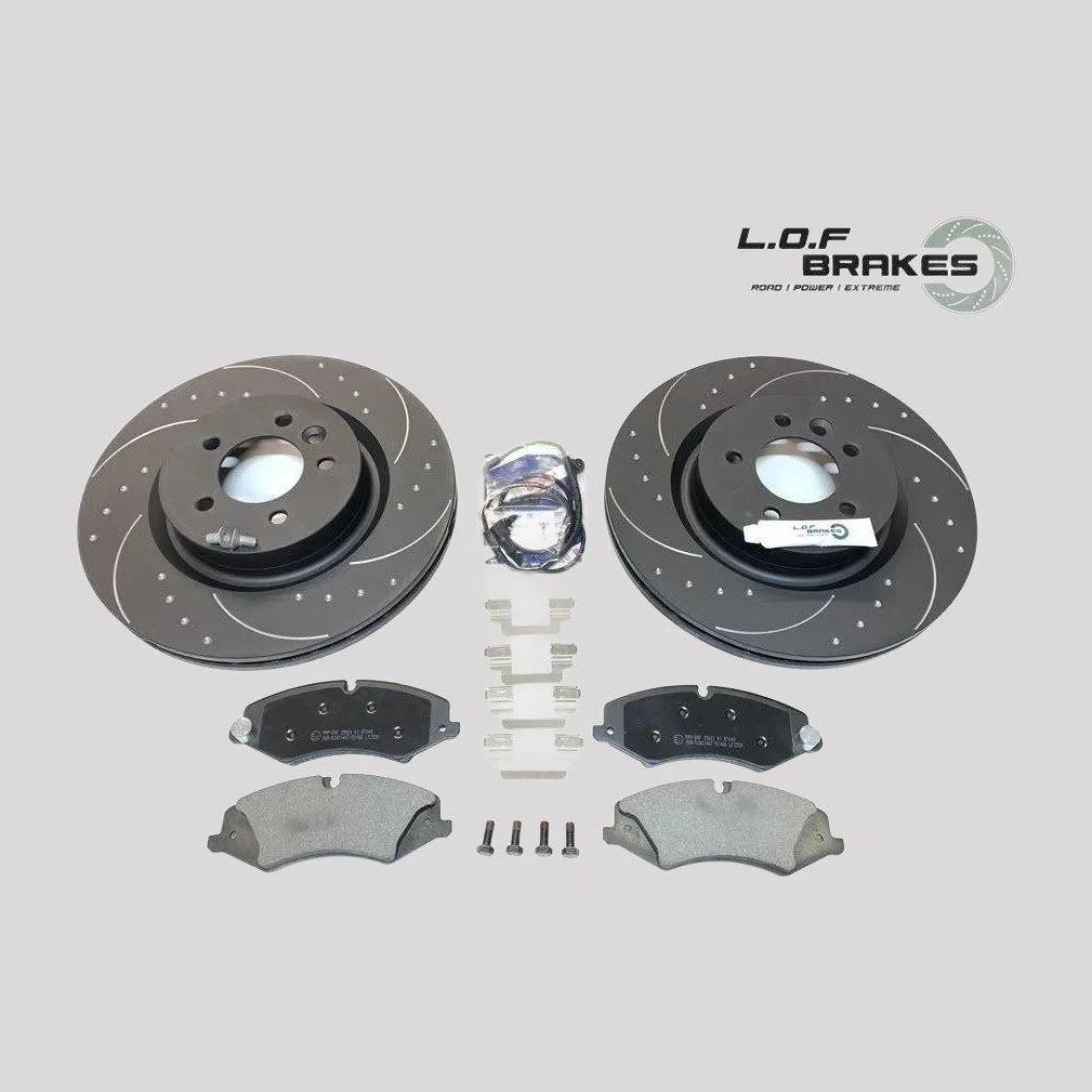 LOF POWERspec Front Brake Kit - Land Rover Disco 4 3.0 SDV6