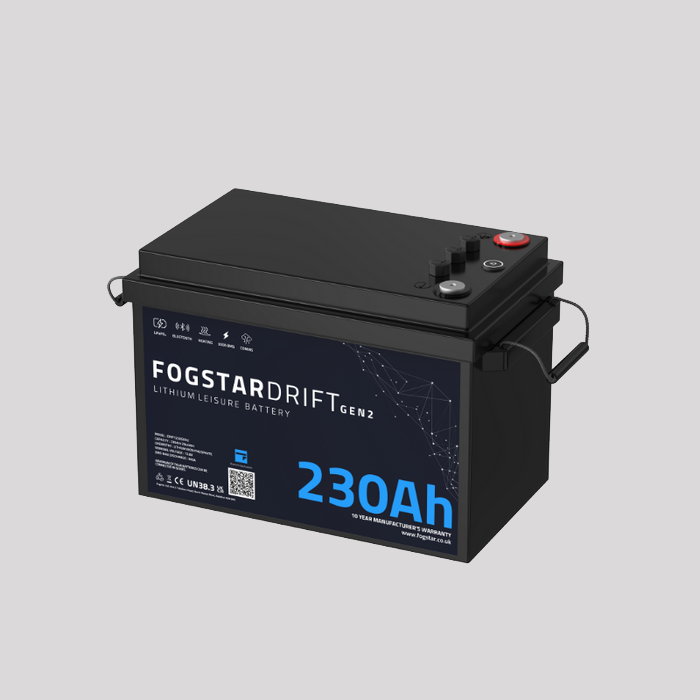 Fogstar Drift 230Ah Lithium Leisure Battery - 12V (Gen2)
