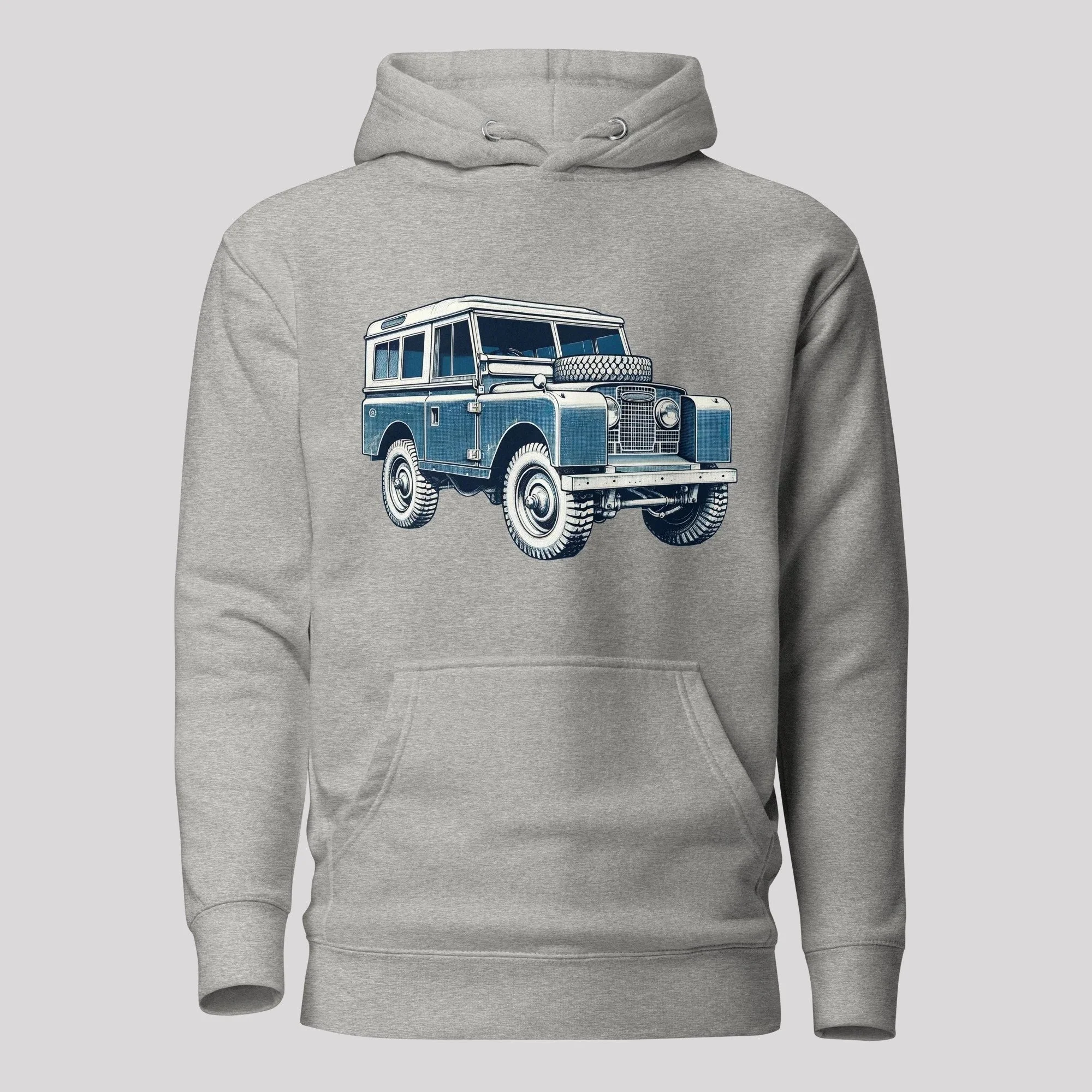 Land Rover Classic Series hoodie – Carbon Grey