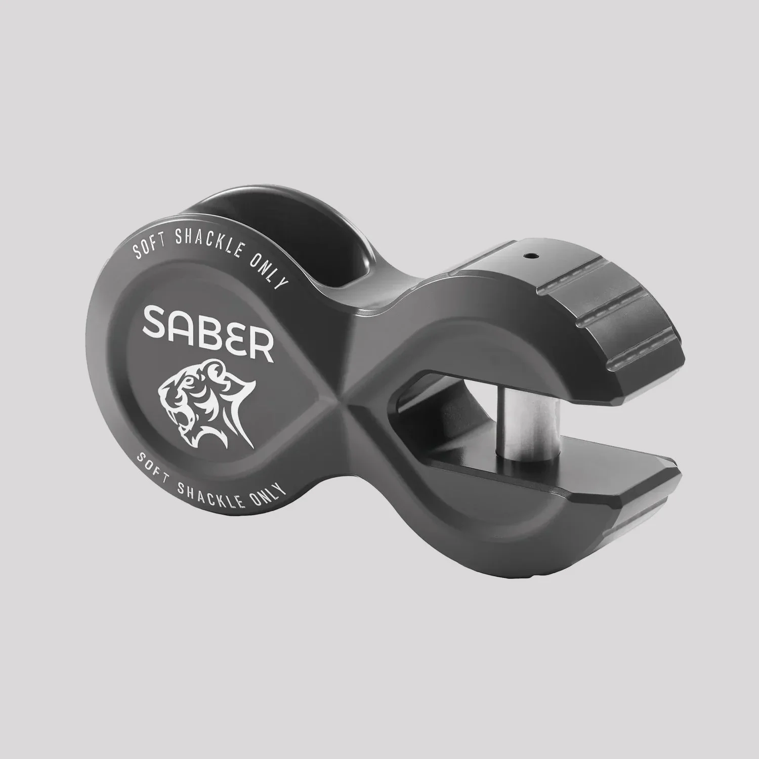Saber Alloy Winch Shackle Pro – Cerakote Grey – Saber Offroad