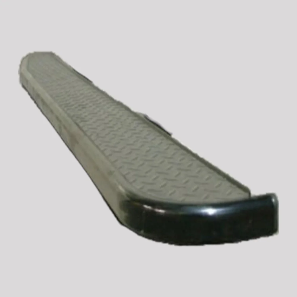 Range Rover L322 Side Steps (2002 on), Black with Rubber – DDS Metals