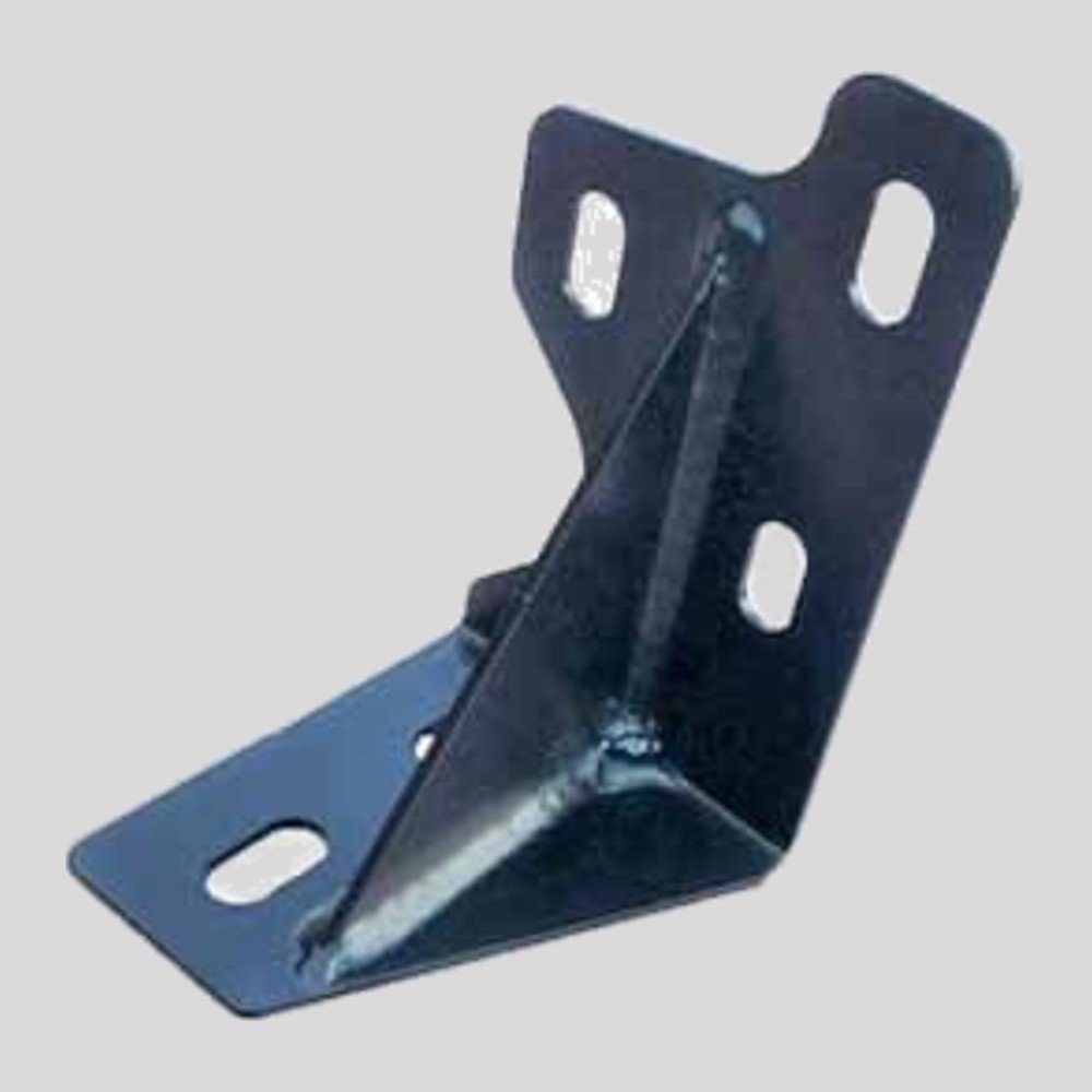 Defender 90 NAS Roll Cage Mounting Bracket – Left, Black powder coated – DDS Metals
