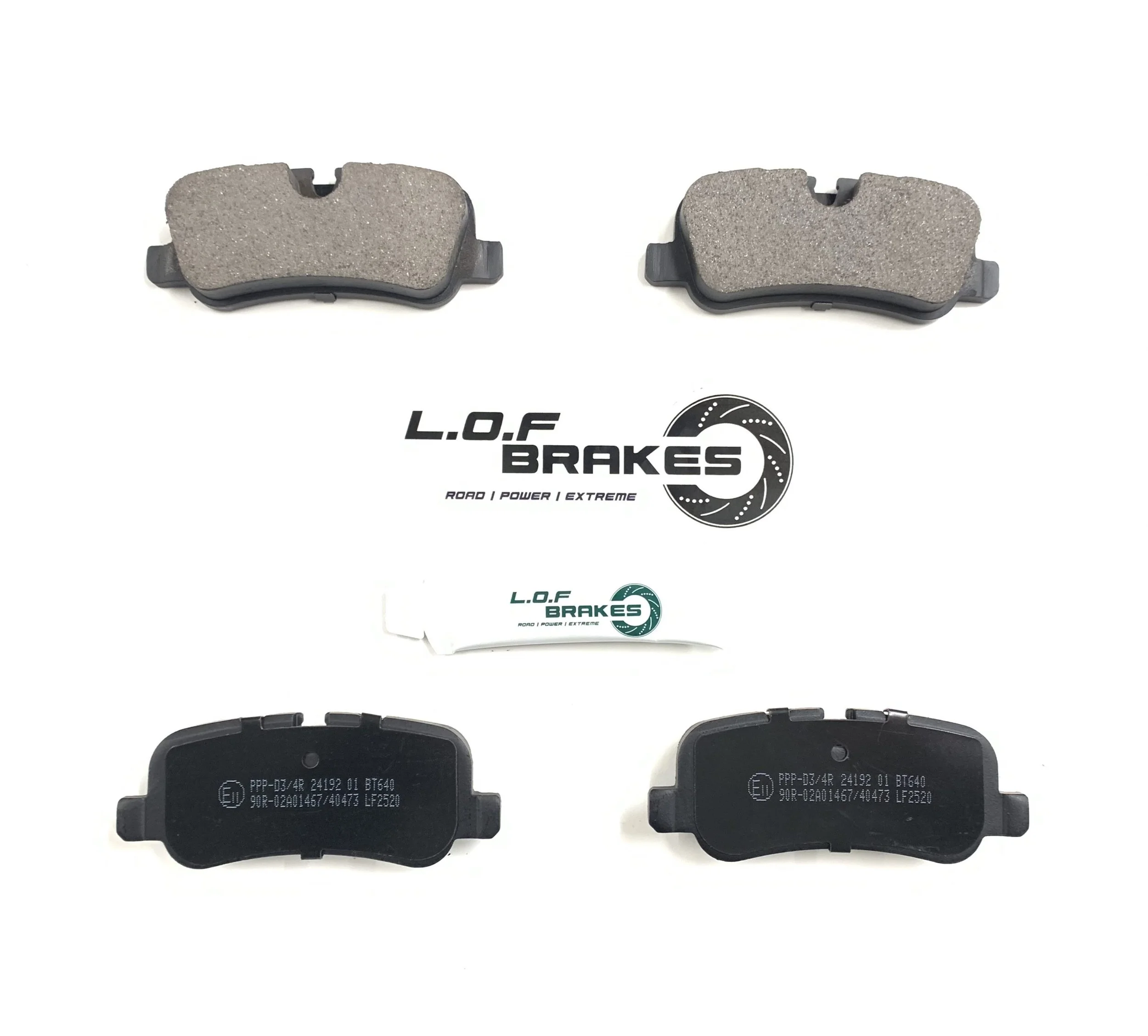 LOF POWERspec Rear Brake Pads - Disco 3/4 TDV6 (04-09)